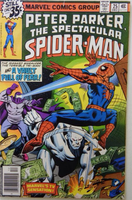 The Spectacular Spider-Man - Marvel Comics Group (25 - Dec 1978) comic book collectible [Barcode 452215526] - Main Image 2