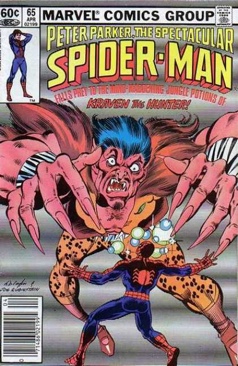 Spectacular Spider-Man (Vol. 1) - Marvel Comics (65 - Apr 1982) comic book collectible [Barcode 8226548980] - Main Image 1