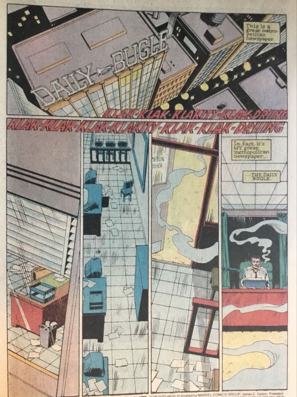 Peter Parker, The Spectacular Spider-man - Marvel Comics (80 - Jul 1983) comic book collectible [Barcode 965284558236] - Main Image 2