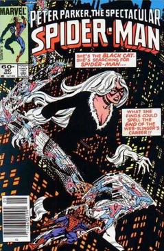 Spectacular Spider-Man (Vol. 1) - Marvel Comics (90 - May 1984) comic book collectible [Barcode 852241556] - Main Image 1