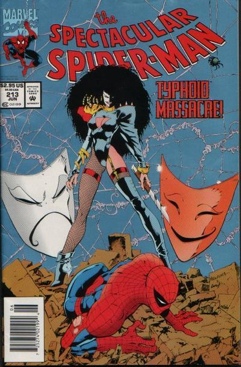 Spiderman (The Spectacular) - Marvel (213 - Jun 1994) comic book collectible [Barcode 759606021994] - Main Image 1