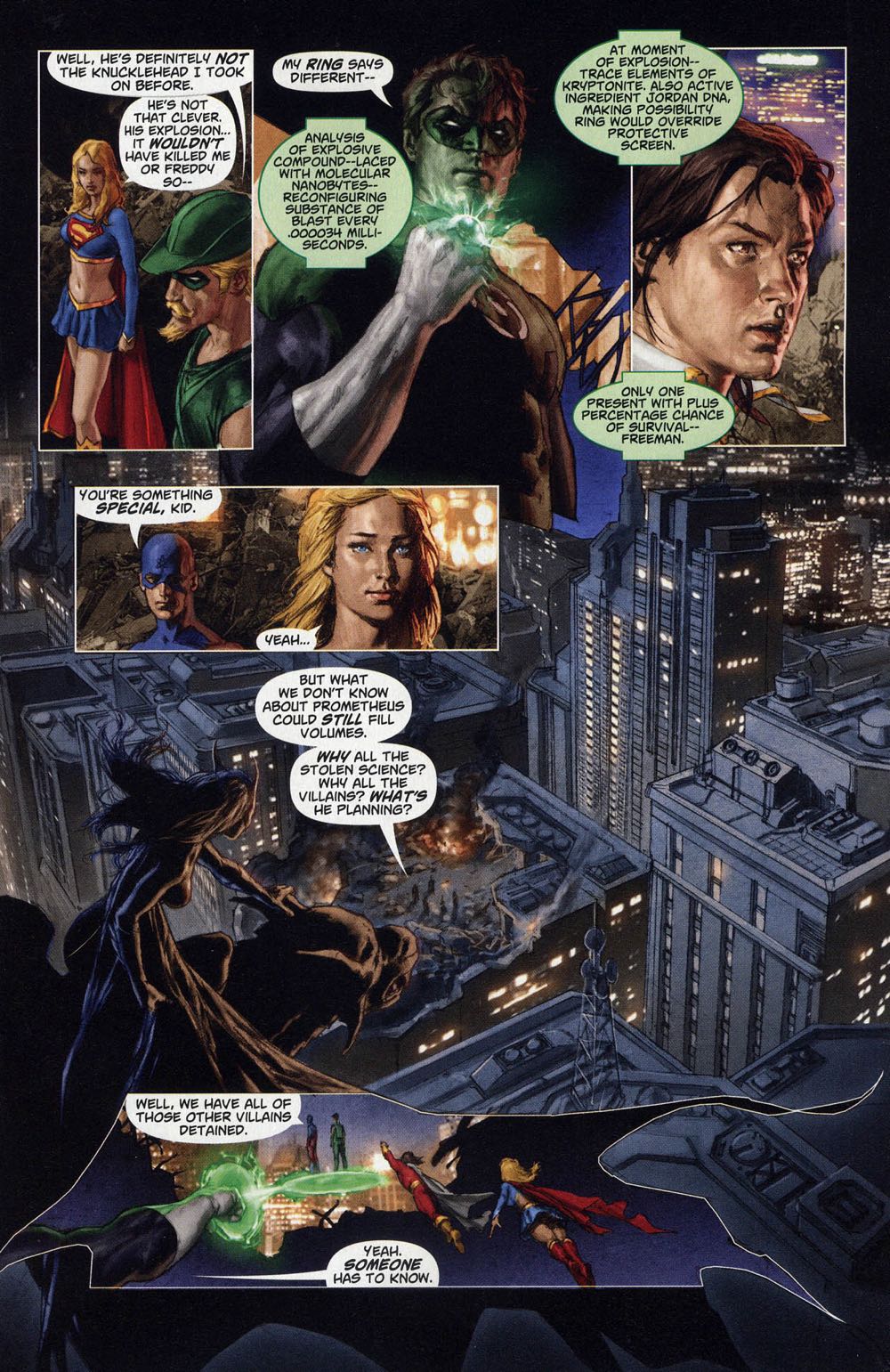 Justice League: Cry For Justice - DC Comics (4 - 12/2009) comic book collectible [Barcode 76194127197200411] - Main Image 3