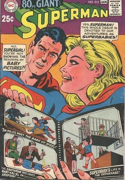Superman 80 Page Giant  (212 - Jan 1969) comic book collectible [Barcode 761941200491] - Main Image 1