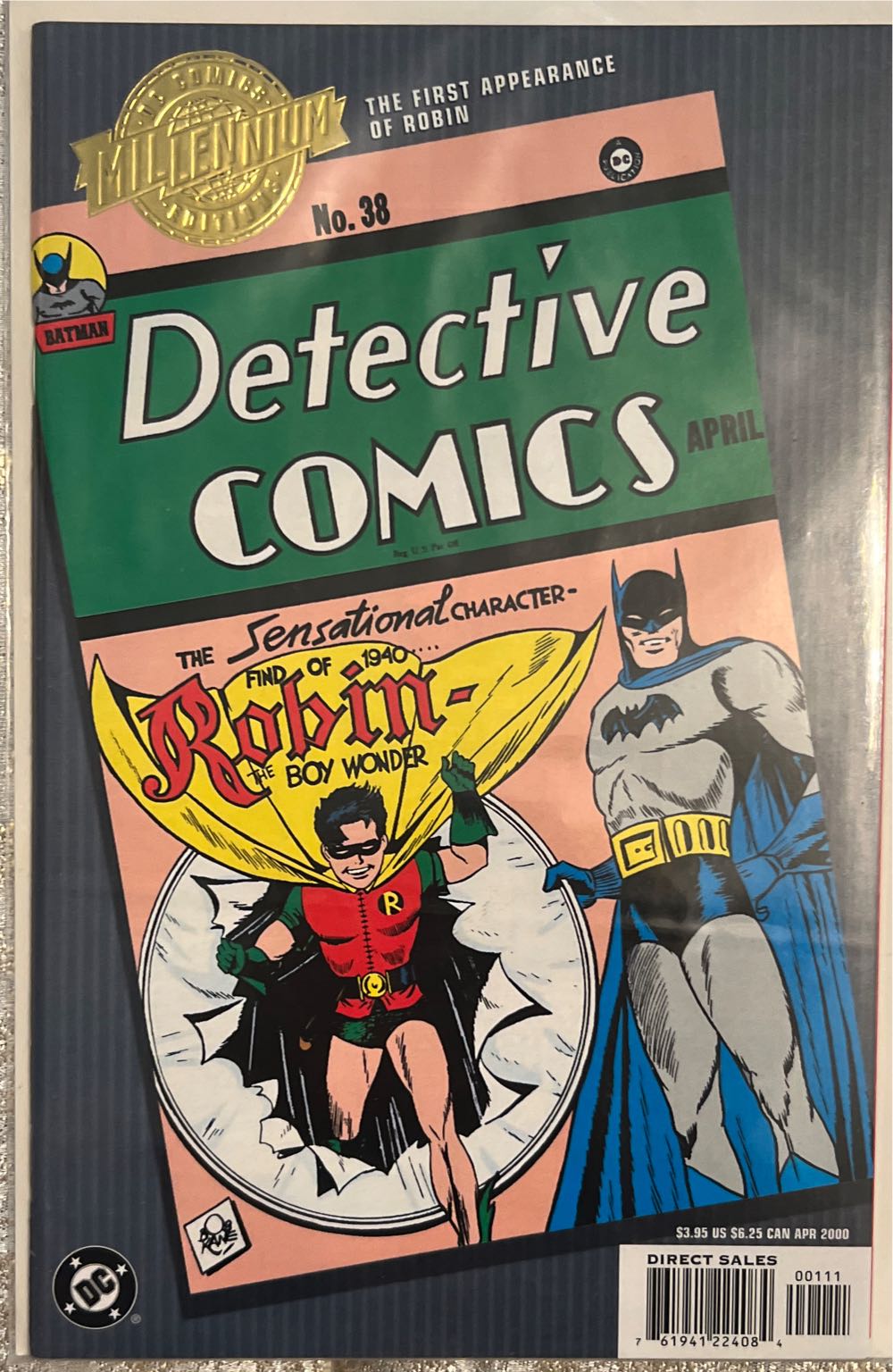 Batman Detective Comics - DC Comics (38 - Apr 2000) comic book collectible [Barcode 761941224084] - Main Image 2