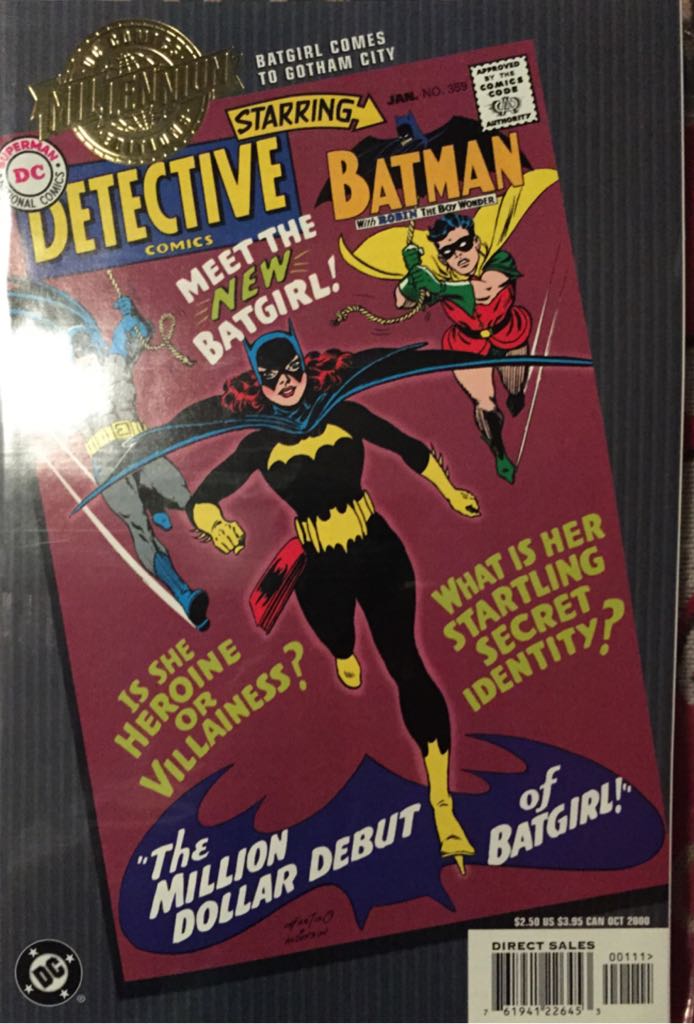 Batman Detective Comics - DC Comics (359 - Oct 2000) comic book collectible [Barcode 761941226453] - Main Image 1