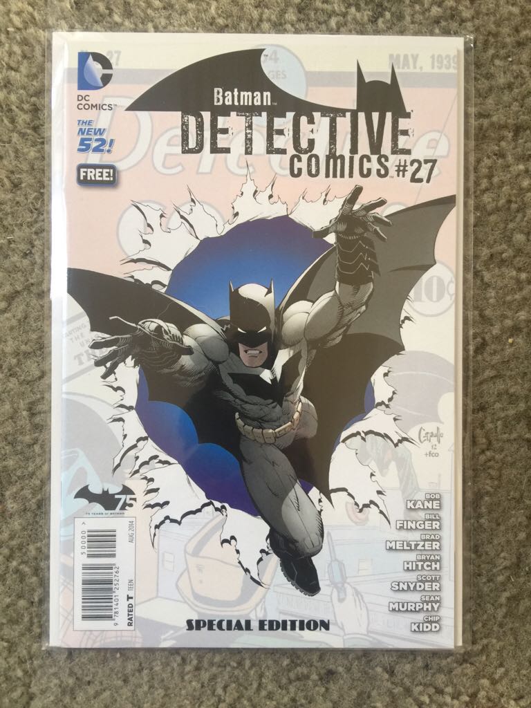Batman Detective Comics - DC Comics (27 - Aug 2014) comic book collectible [Barcode 074470304654] - Main Image 2