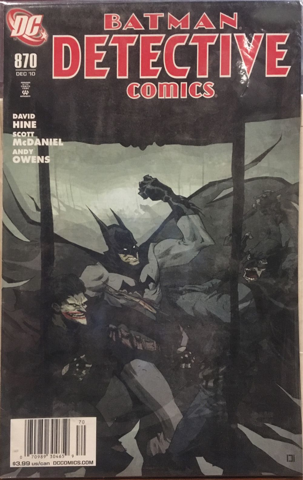 Batman Detective Comics  (870 - 12/2010) comic book collectible - Main Image 2