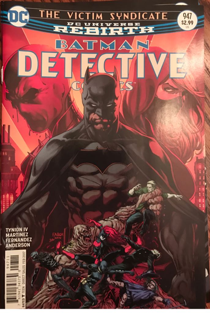 Detective Comics - DC (1014 - Dec 2019) comic book collectible [Barcode 76194134373001411] - Main Image 1