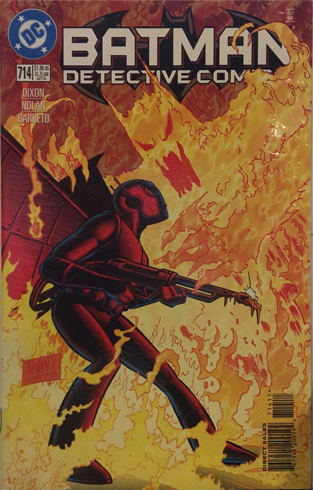 Batman Detective Comics - DC (714 - Oct 1997) comic book collectible - Main Image 2