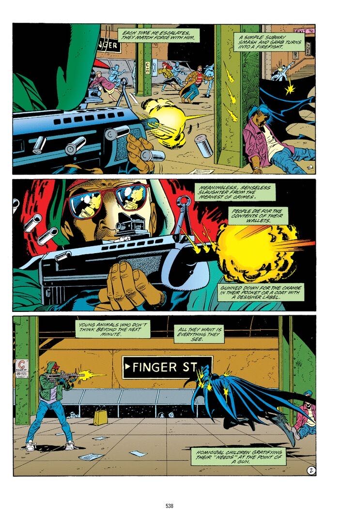 Detective Comics - DC Comics (674 - May 1994) comic book collectible [Barcode 76194120019467411] - Main Image 2