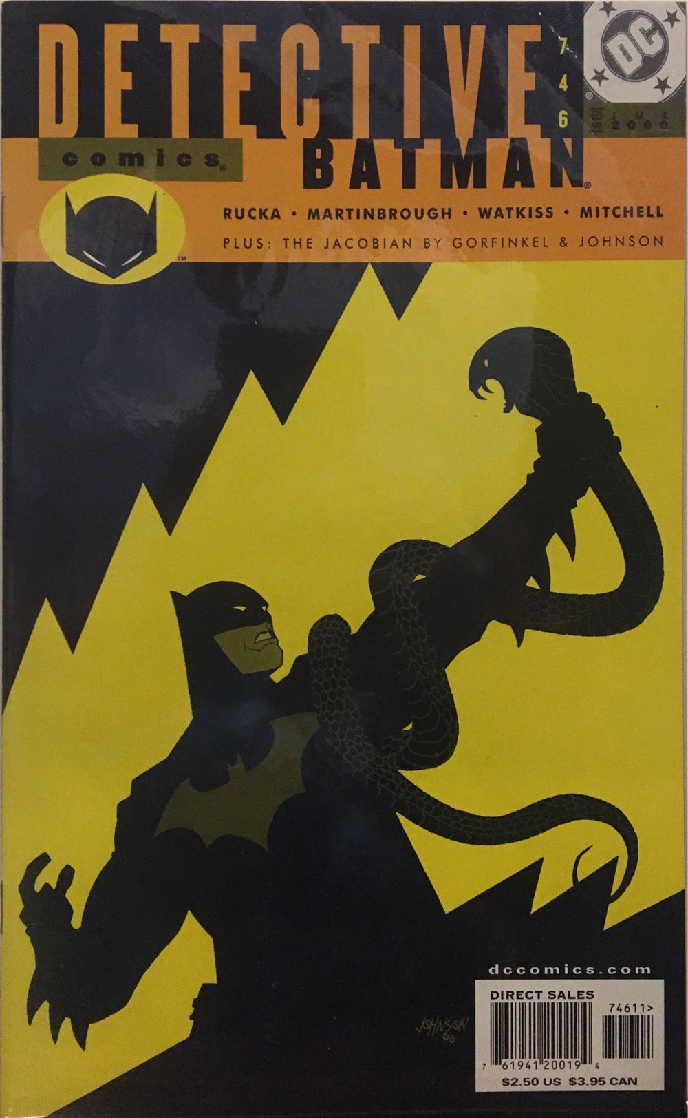 Detective Comics Featuring Batman (746 - Jul 2000) comic book collectible - Main Image 2
