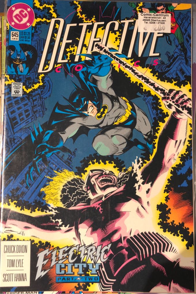 Batman Detective Comics - DC Comics Inc. (647 - 08/1992) comic book collectible - Main Image 1