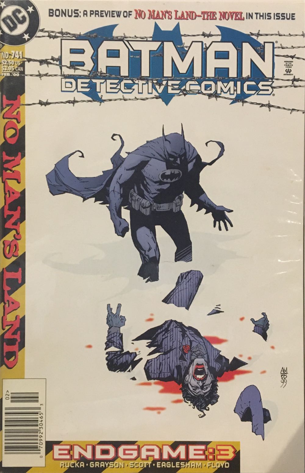 Detective Comics: Batman - DC (741 - Feb 2000) comic book collectible - Main Image 2