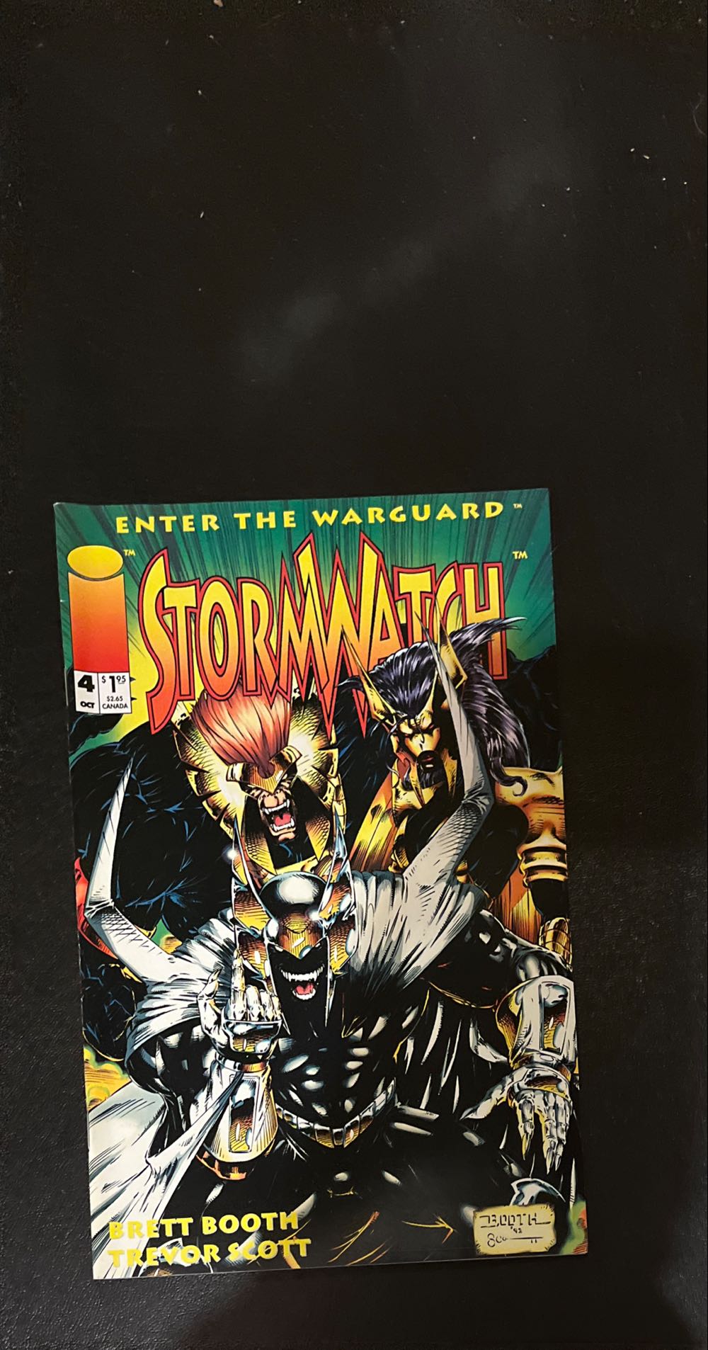 StormWatch (vol.1) - Image Comics (4-Signed - Aug 1993) comic book collectible [Barcode 070980332720] - Main Image 2