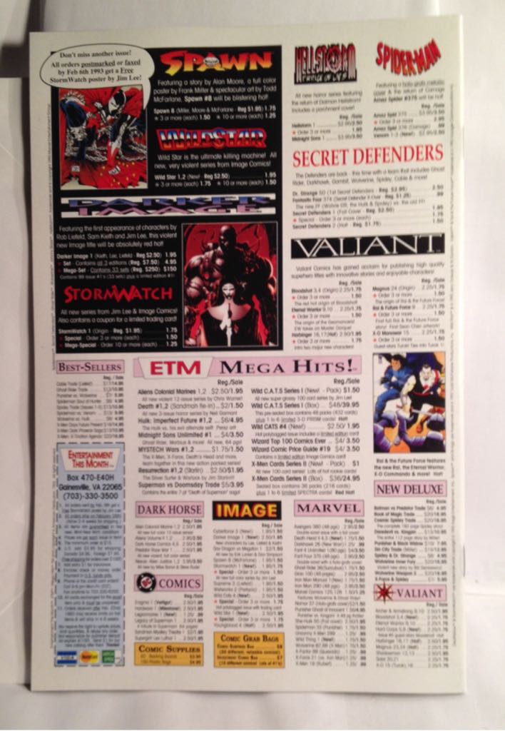 Pitt #1 - Malibu Comics (1) comic book collectible [Barcode 070989332539] - Main Image 2