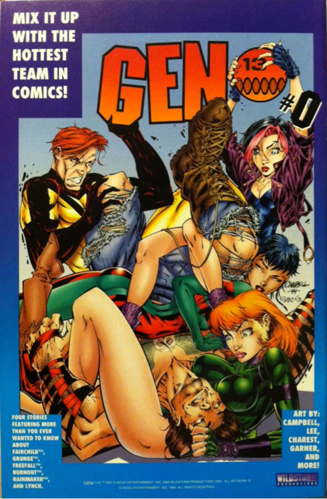 WildC.A.T.s (Vol. 1) - Image Comics (11 - Jun 1994) comic book collectible - Main Image 2