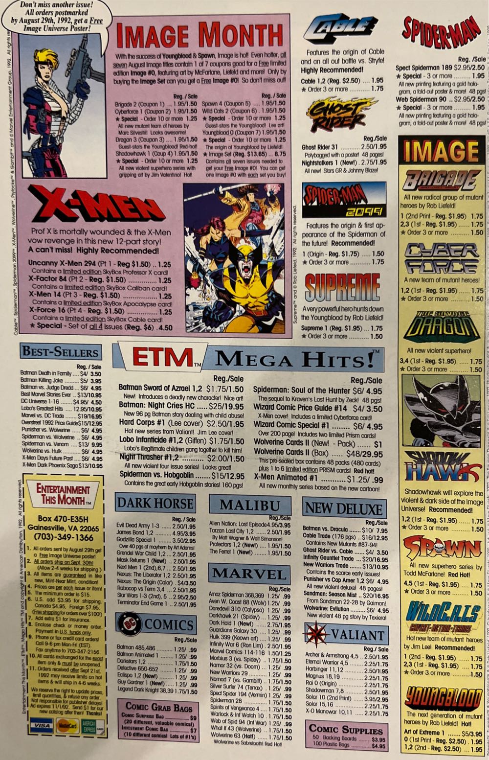 Wildc.a.t.s - Image* (1 - Aug 1992) comic book collectible - Main Image 2