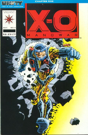 X-o Manowar - Valiant Comics (7 - Aug 1992) comic book collectible [Barcode 858992003031] - Main Image 1