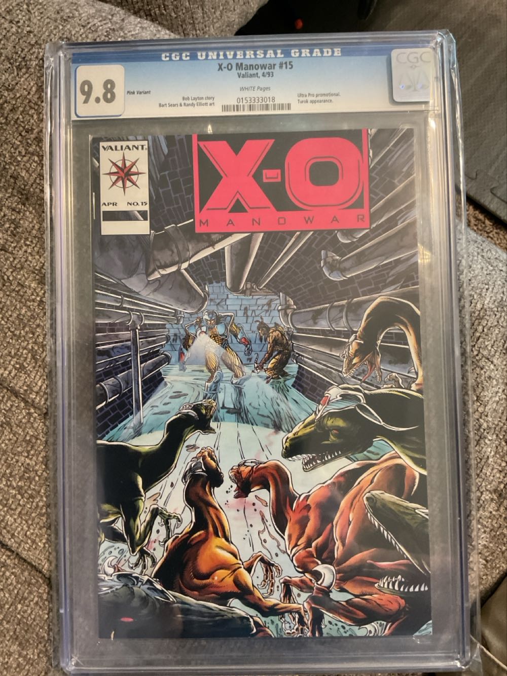 X-O MANOWAR - Valiant Comics (15 - Apr 1993) comic book collectible [Barcode 858992003031] - Main Image 2