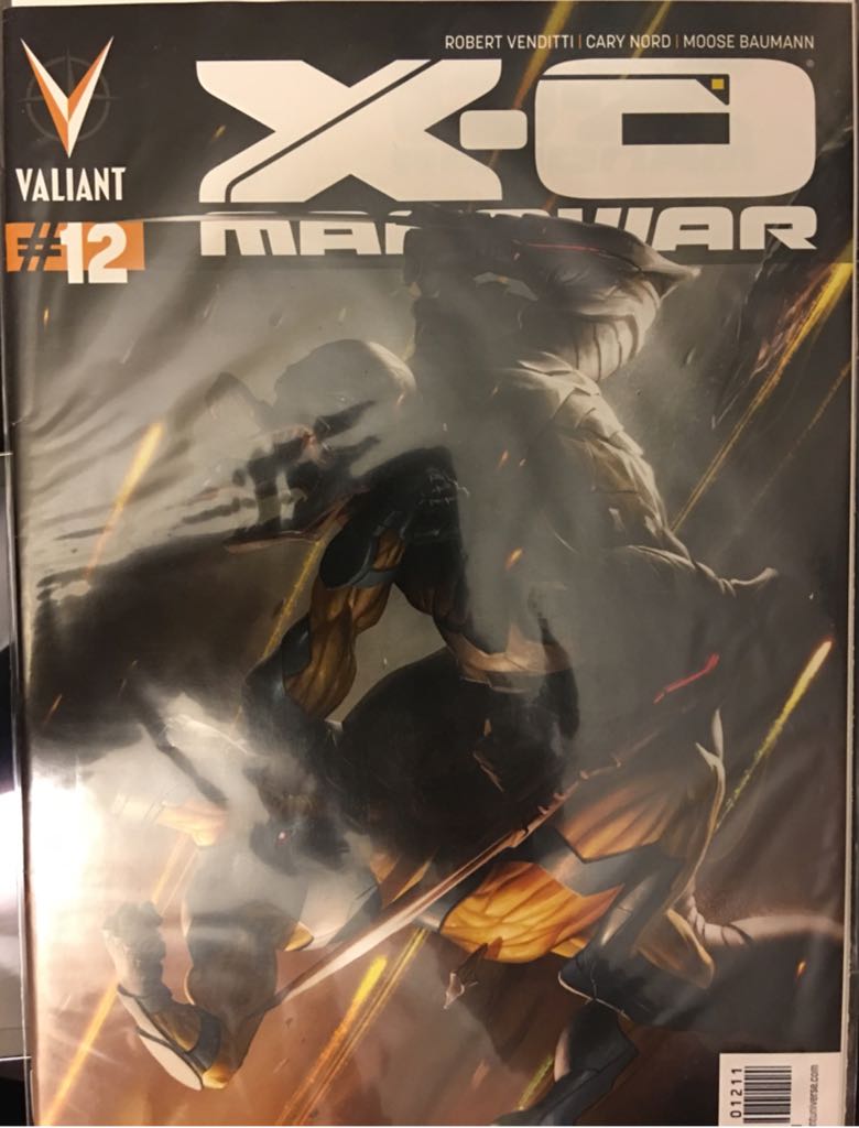 X-O Manowar (Vol. 3)  (12) comic book collectible [Barcode 85899200303101211] - Main Image 1