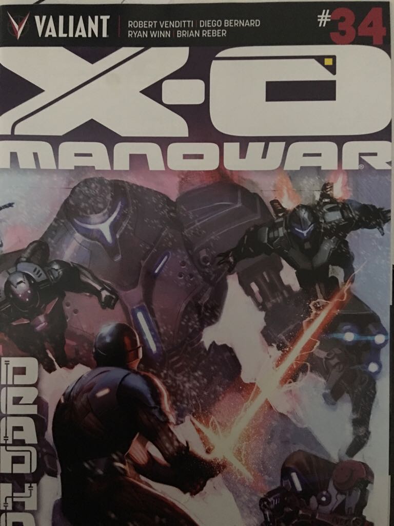 X-o Manowar  (34) comic book collectible [Barcode 85899200303103421] - Main Image 1