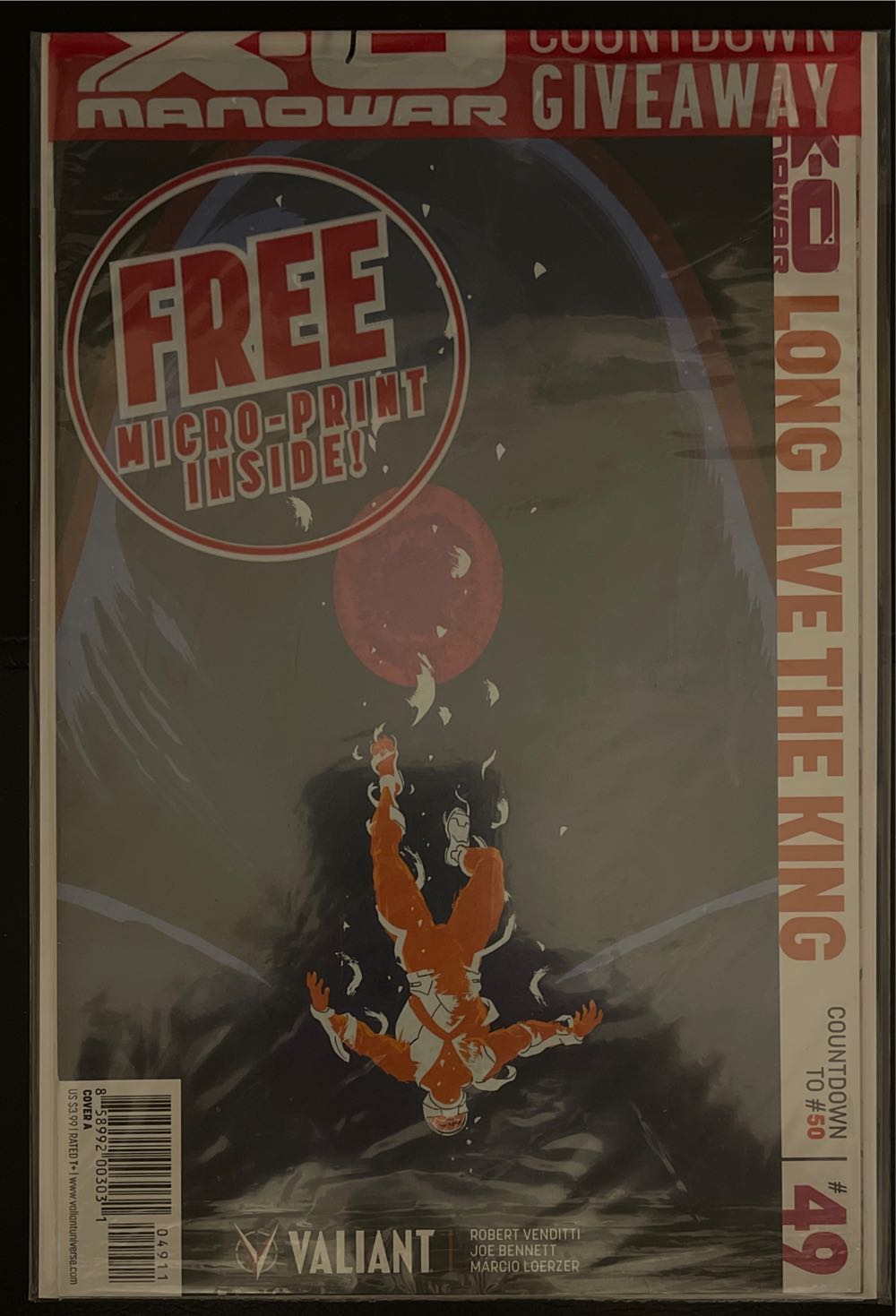 X-0 Manowar - Valiant (49 - Jul 2016) comic book collectible [Barcode 85899200303104921] - Main Image 3