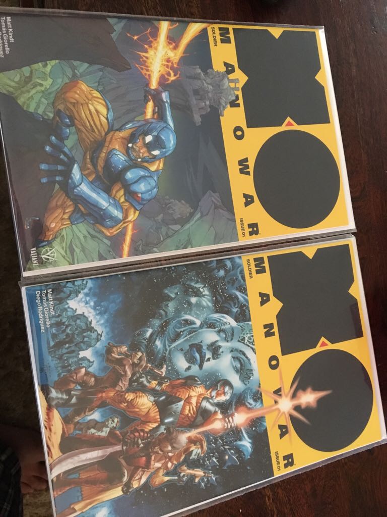 XO Manowar - Valiant (1) comic book collectible [Barcode 85899200345100131] - Main Image 2