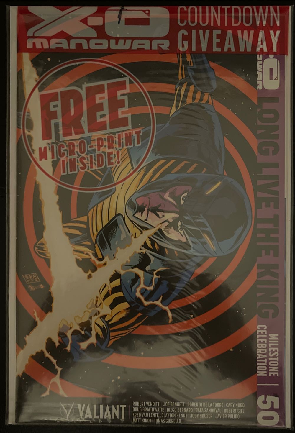 X-O Manowar Vol 3 - Valiant (50 - Sep 2016) comic book collectible [Barcode 85899200303105051] - Main Image 4