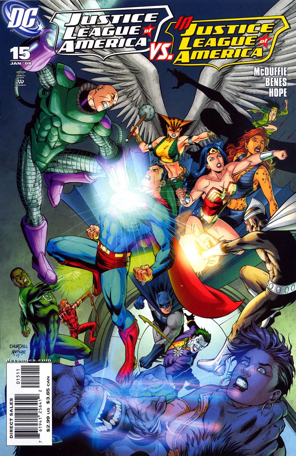 Justice League America - DC Comics (39 - Jun 1990) comic book collectible - Main Image 3