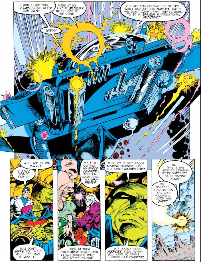 Justice League America - DC Comics (55 - 10/1991) comic book collectible - Main Image 4