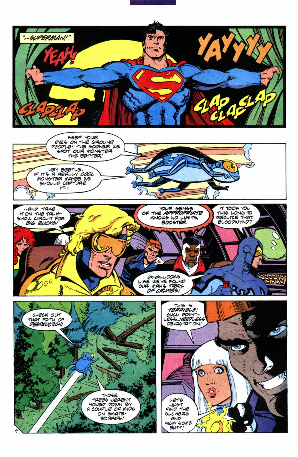Justice League America - DC Comics Inc. (69 - Dec 1992) comic book collectible [Barcode 07099230555112] - Main Image 4