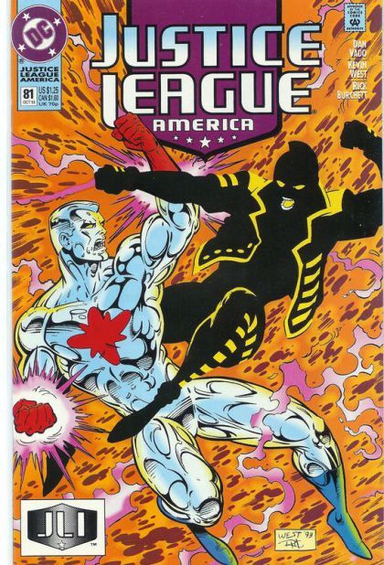 Justice League America #81 - DC Comics (81 - 10/1993) comic book collectible - Main Image 1