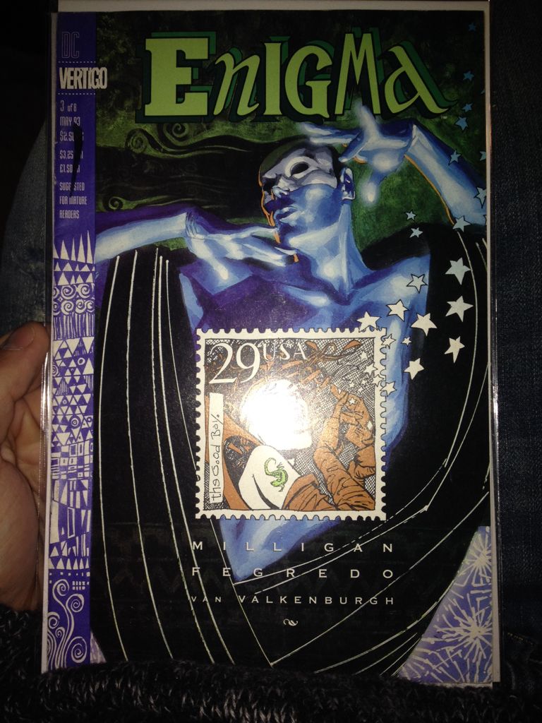 Enigma - DC Vertigo (3 - May 1993) comic book collectible [Barcode 0] - Main Image 1