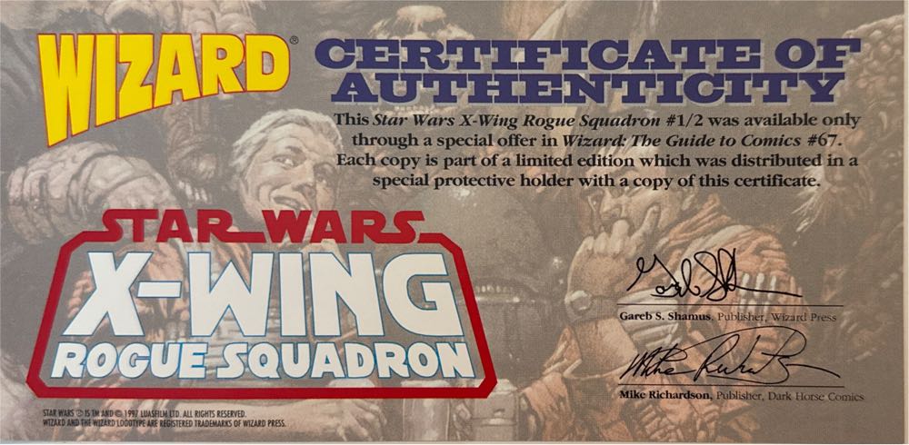 X-Wing Rogue Squadron - Dark Horse (1/2 - 02/1997) comic book collectible - Main Image 2