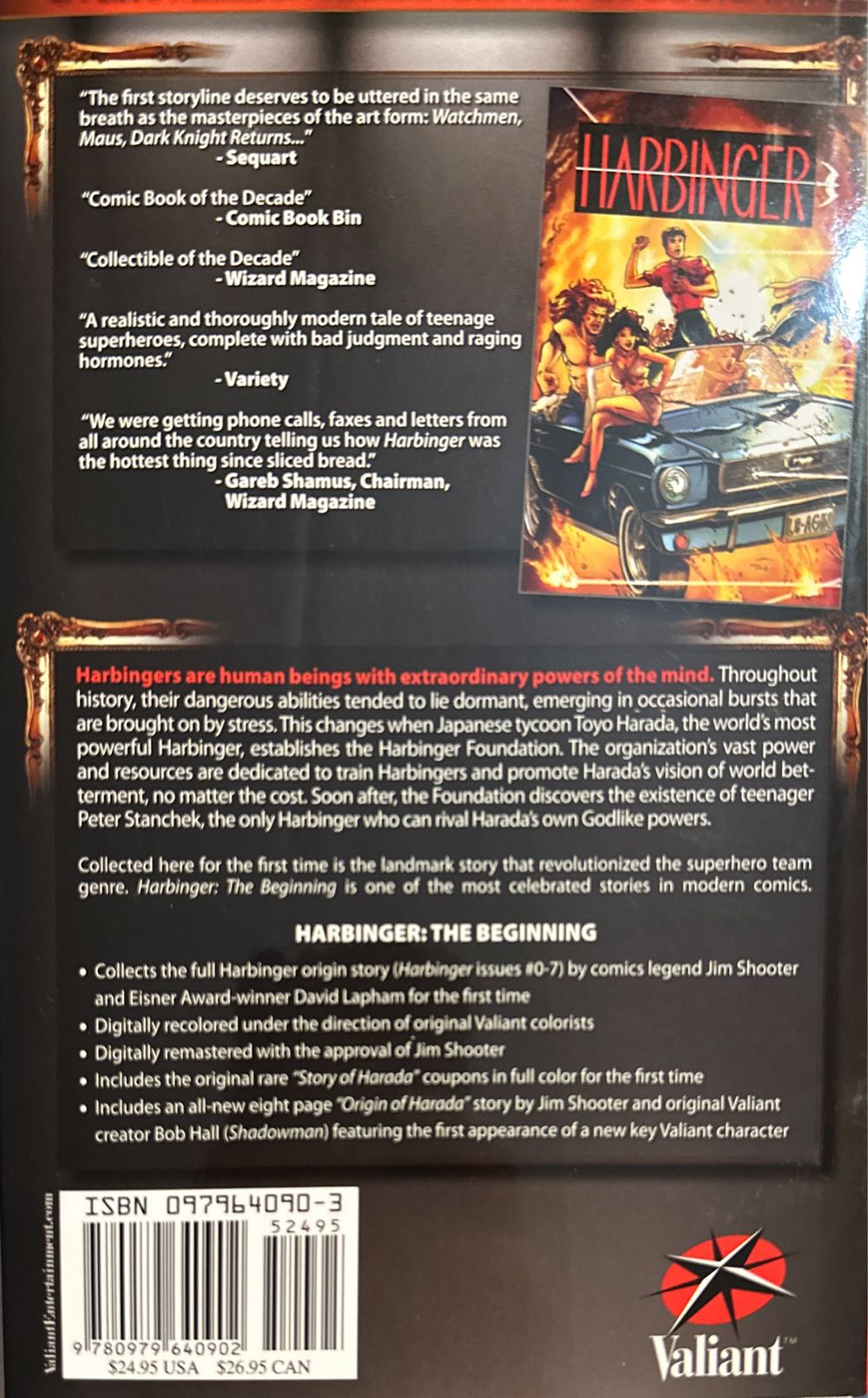 Harbinger - Valiant (0-7) comic book collectible [Barcode 9780979640902] - Main Image 2