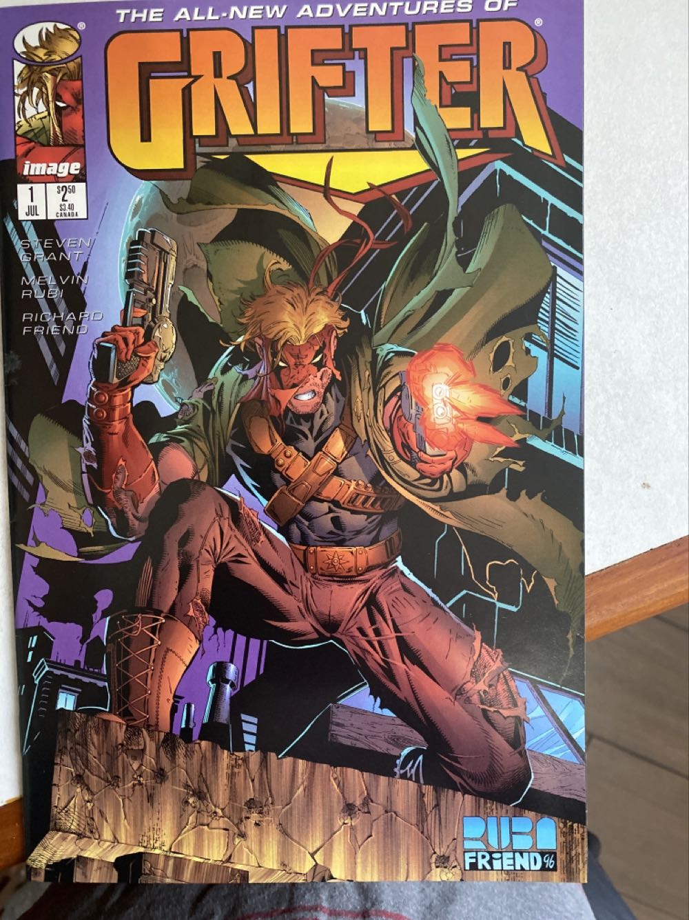 Grifter (Vol. 2) - Image Comics & Wildstorm Productions (1 - Jul 1996) comic book collectible [Barcode 0] - Main Image 2