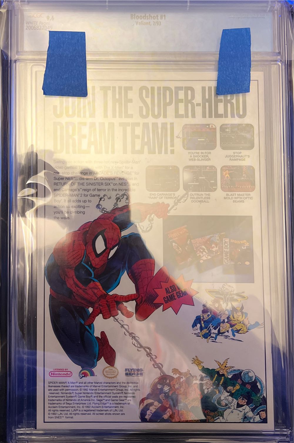 Bloodshot - Valiant (1 - Feb 1993) comic book collectible [Barcode 0] - Main Image 2