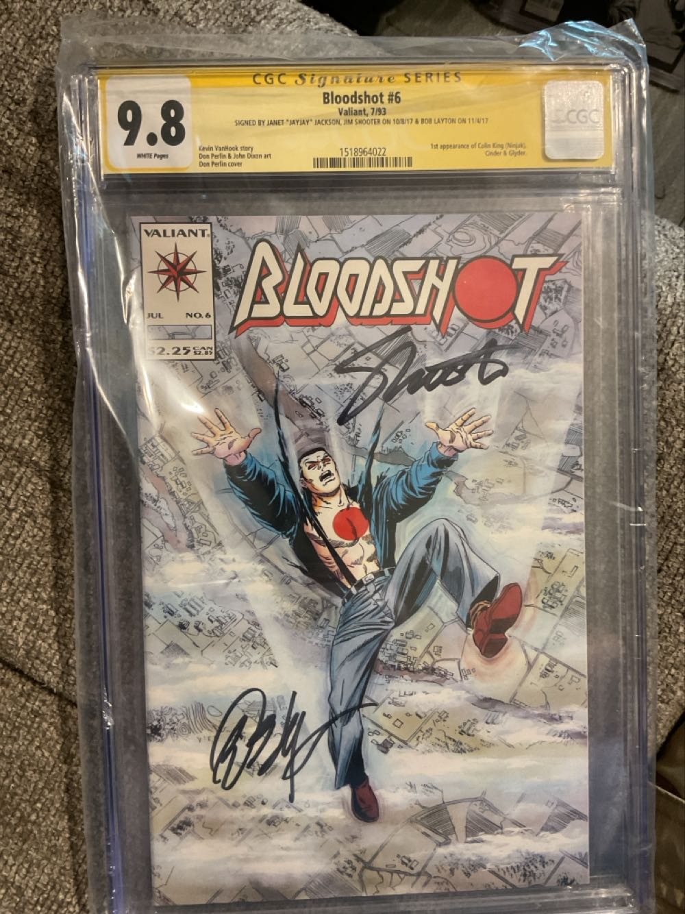 Bloodshot #6 - Valiant (6 - Jul 1993) comic book collectible [Barcode 0] - Main Image 3