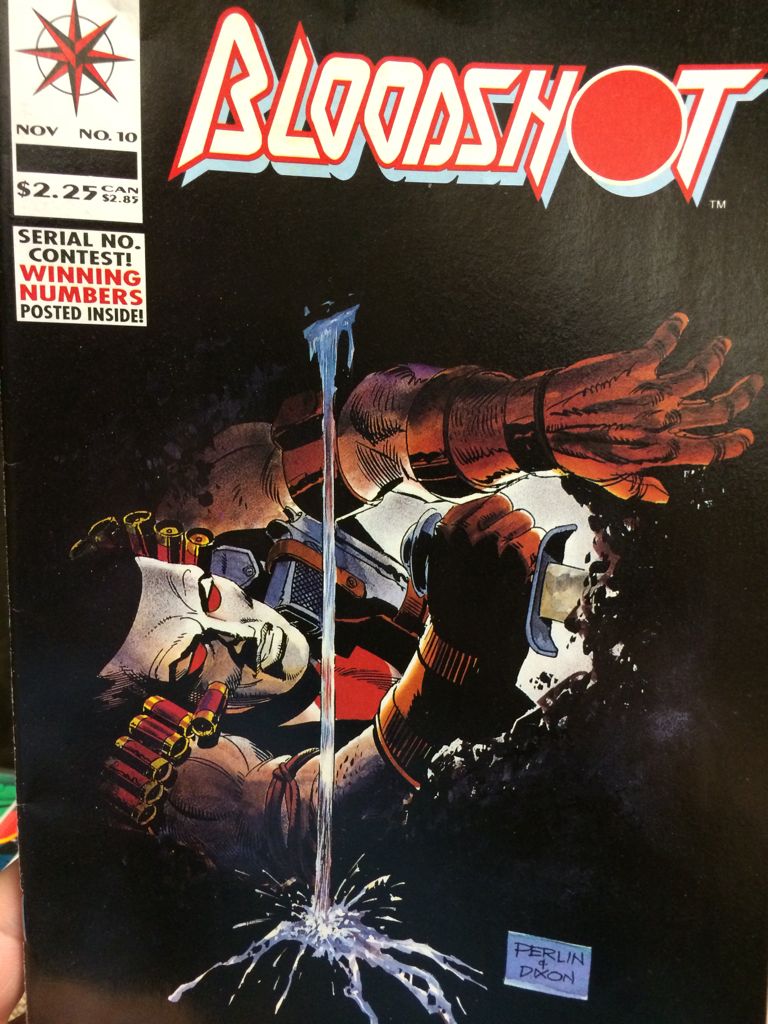 Bloodshot Vol 1 (1993) - Valiant Comics (10 - 11/1993) comic book collectible - Main Image 1