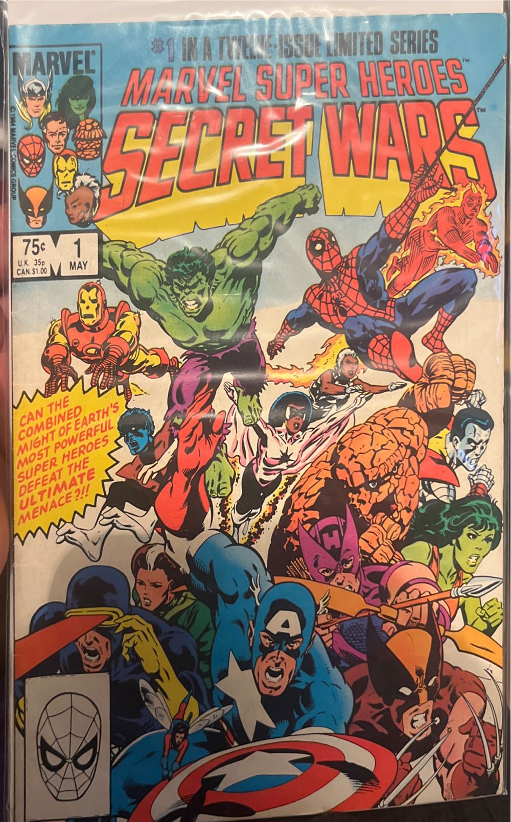 Secret Wars - Marvel Comics (1 - 05/1984) comic book collectible [Barcode 177452584148] - Main Image 4
