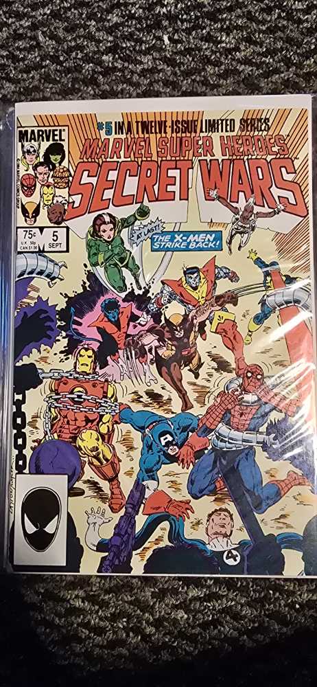Secret Wars - Marvel Comics (5 - Sep 1984) comic book collectible [Barcode 28841596556236] - Main Image 3