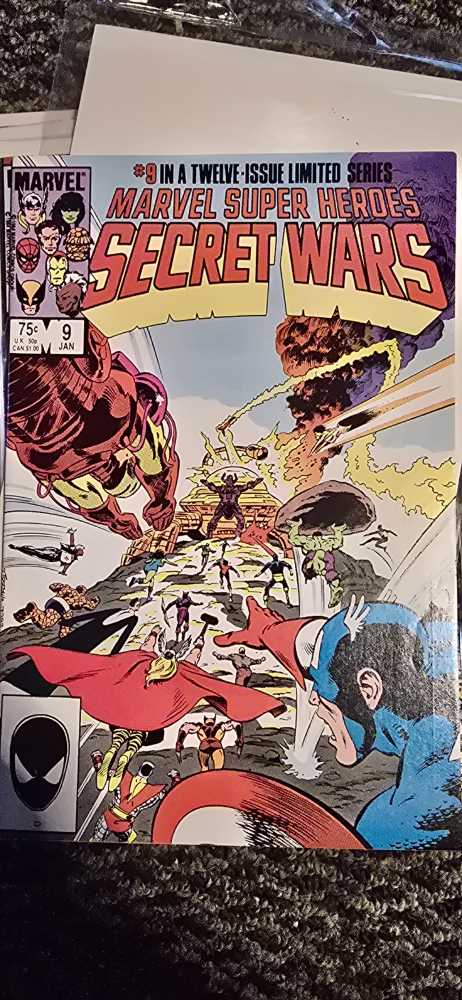 Secret Wars - Marvel Comics (9 - Jan 1985) comic book collectible [Barcode 2554147455] - Main Image 2