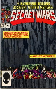 Secret Wars - Marvel (4 - Aug 1984) comic book collectible [Barcode 071486024750] - Main Image 1