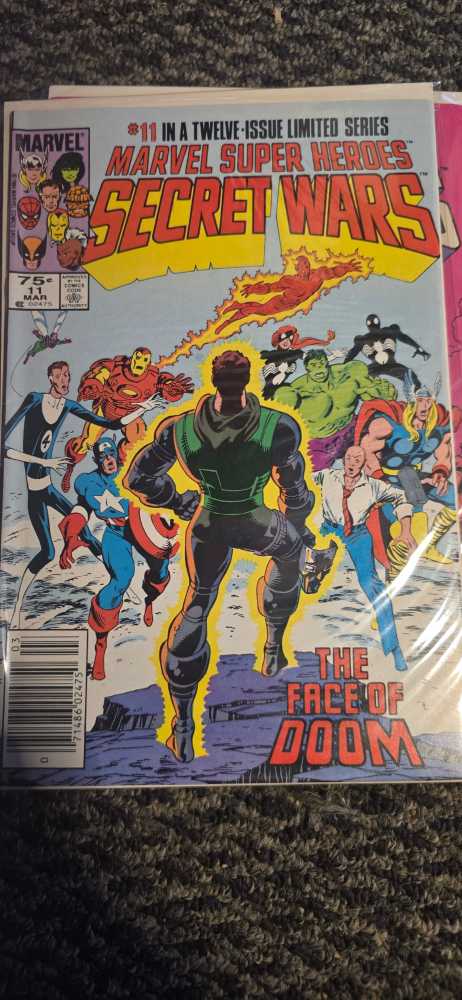 Secret Wars - Marvel Comics (11 - Mar 1984) comic book collectible [Barcode 071486024750] - Main Image 3