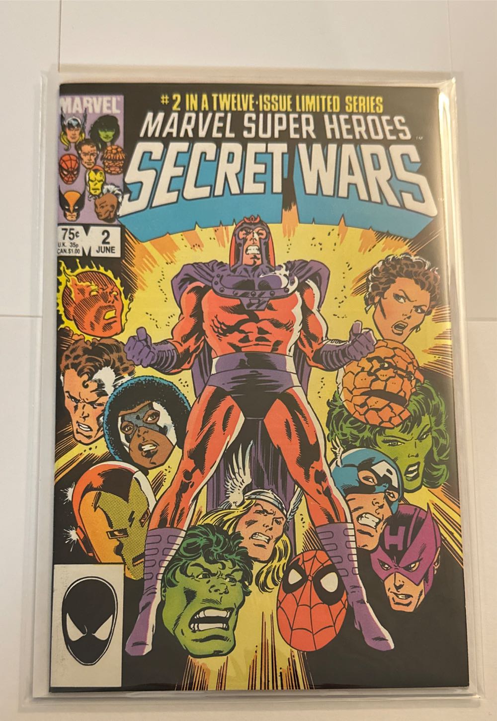 Secret Wars - Marvel (2 - Jun 1984) comic book collectible [Barcode 071486024750] - Main Image 2
