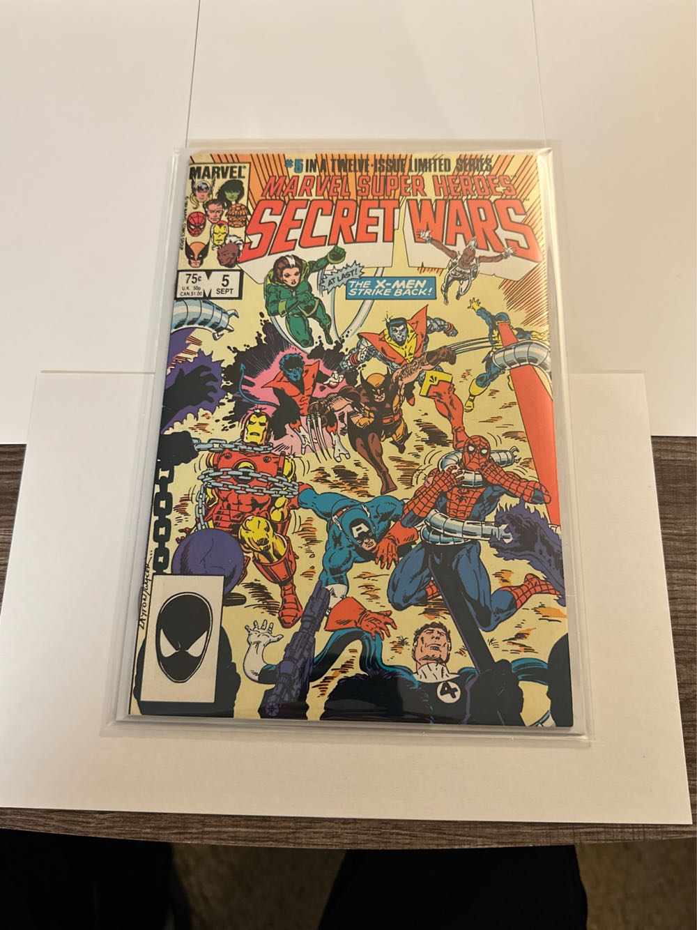 Secret Wars - Marvel Comics (5 - Sep 1984) comic book collectible [Barcode 071486024750] - Main Image 2