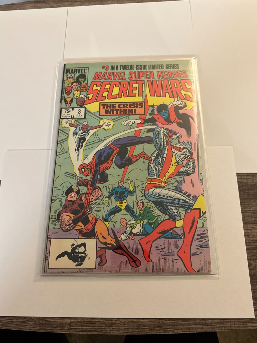 Secret Wars #3 - Marvel Comics (3 - 07/1984) comic book collectible - Main Image 3