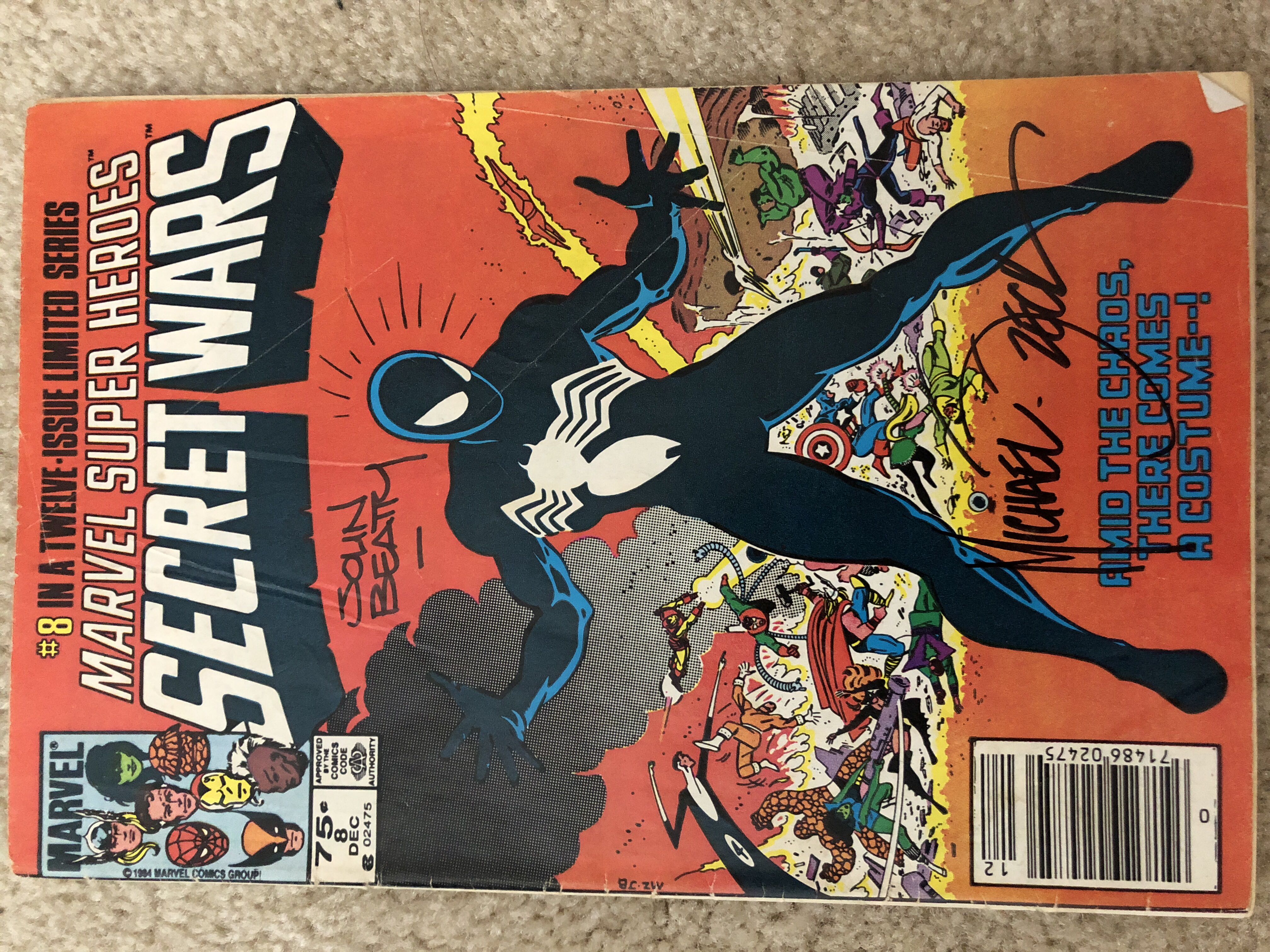Secret Wars - Marvel Comics (8 - Dec 1984) comic book collectible [Barcode 9780785107903] - Main Image 2