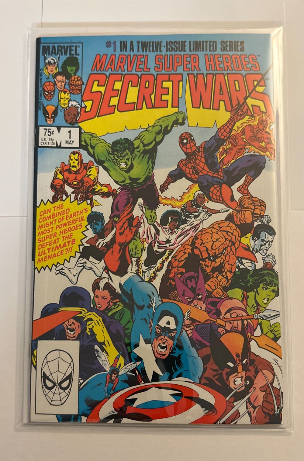 Secret Wars - Marvel (1) comic book collectible [Barcode 759606074792] - Main Image 2