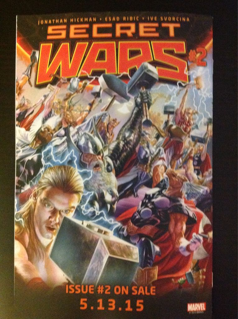 Secret Wars (Vol. 3) - Marvel (1 - May 2015) comic book collectible [Barcode 759606082308] - Main Image 2